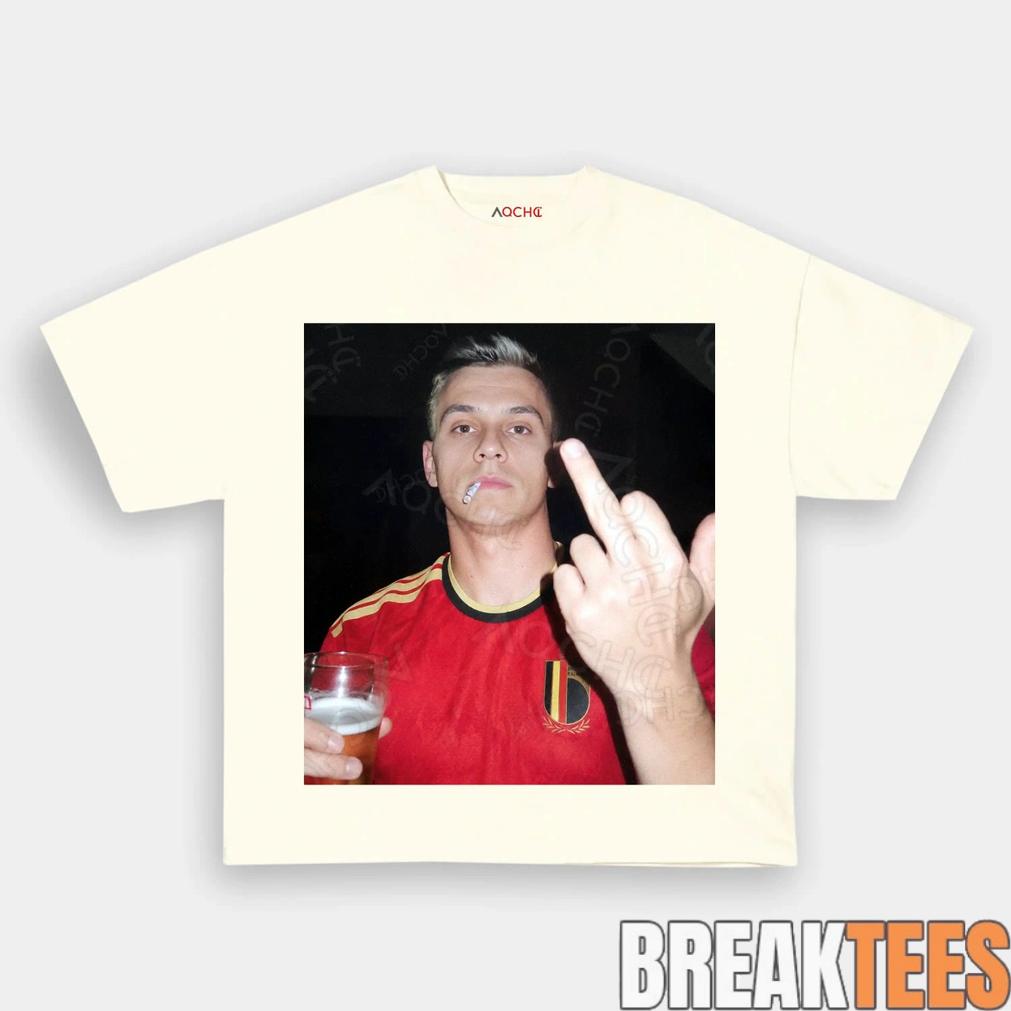 Belgium Football Team Trossard Drunk Tee