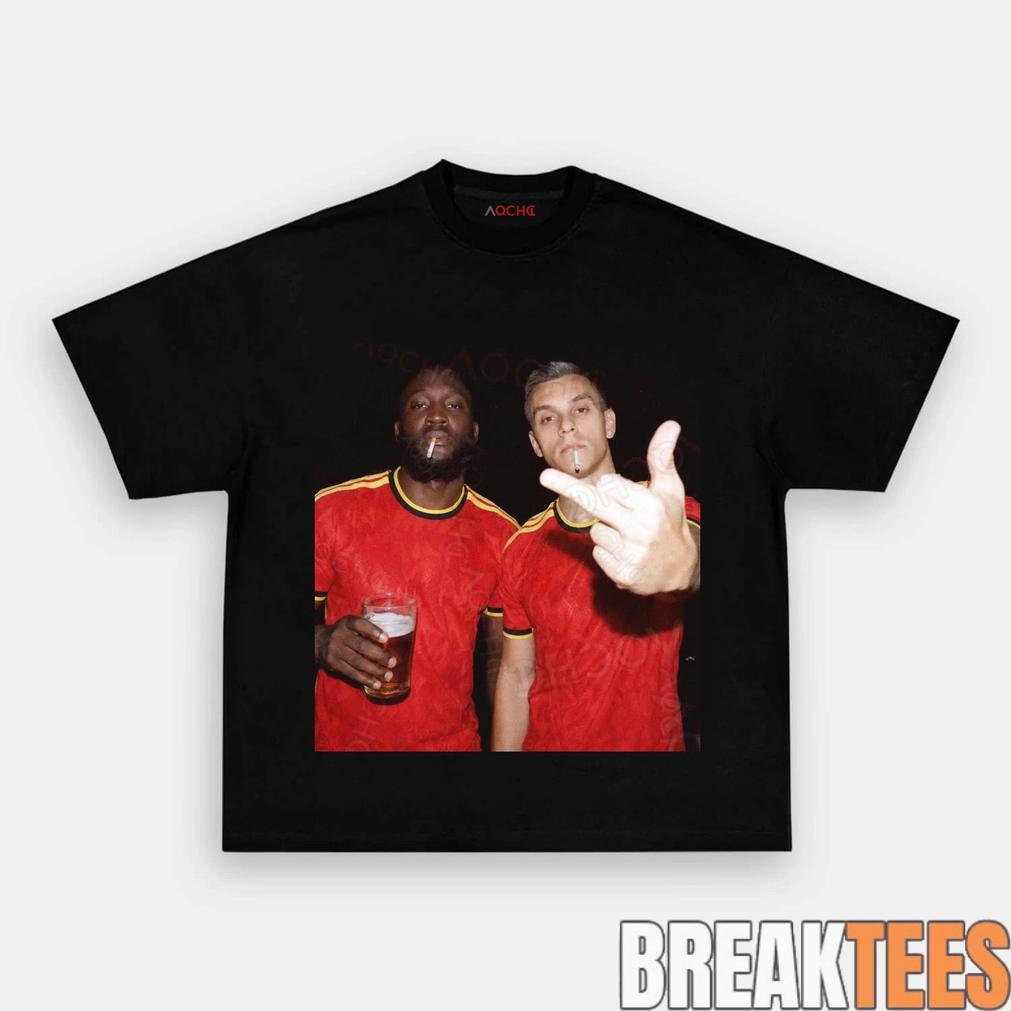 Belgium Football Team Trossard x Lukaku Drunk Tee