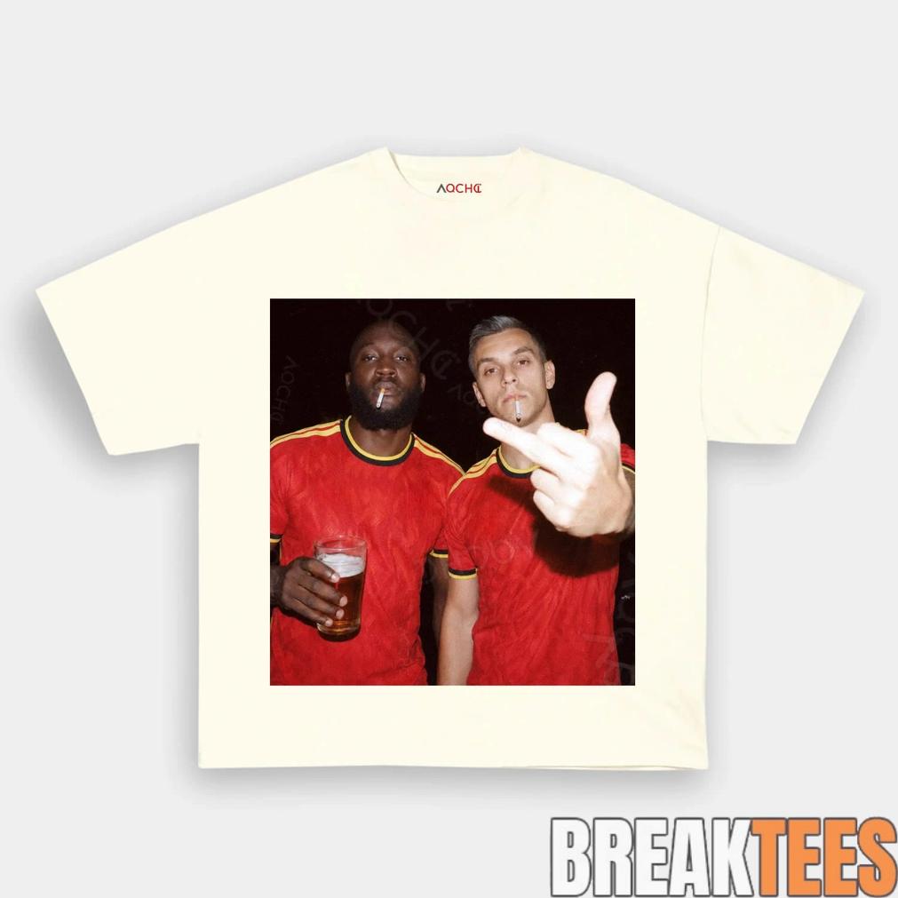 Belgium Football Team Trossard x Lukaku Drunk Tee