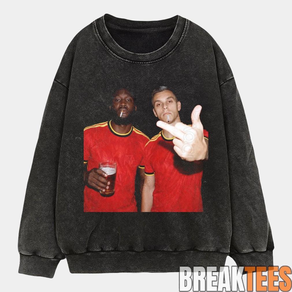 Belgium Football Team Trossard x Lukaku Drunk Tee