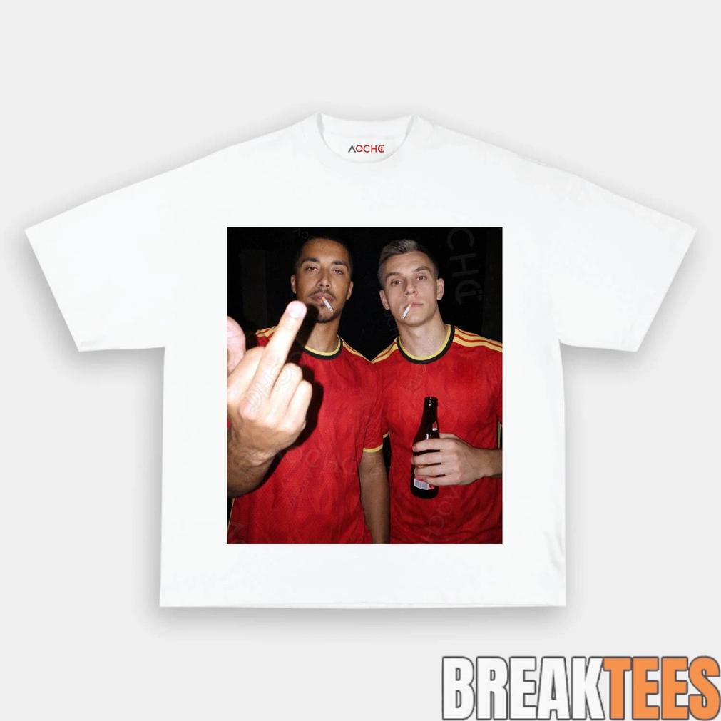 Belgium Football Team Trossard x Tielemans Drunk Tee