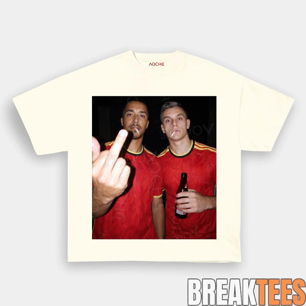 Belgium Football Team Trossard x Tielemans Drunk Tee