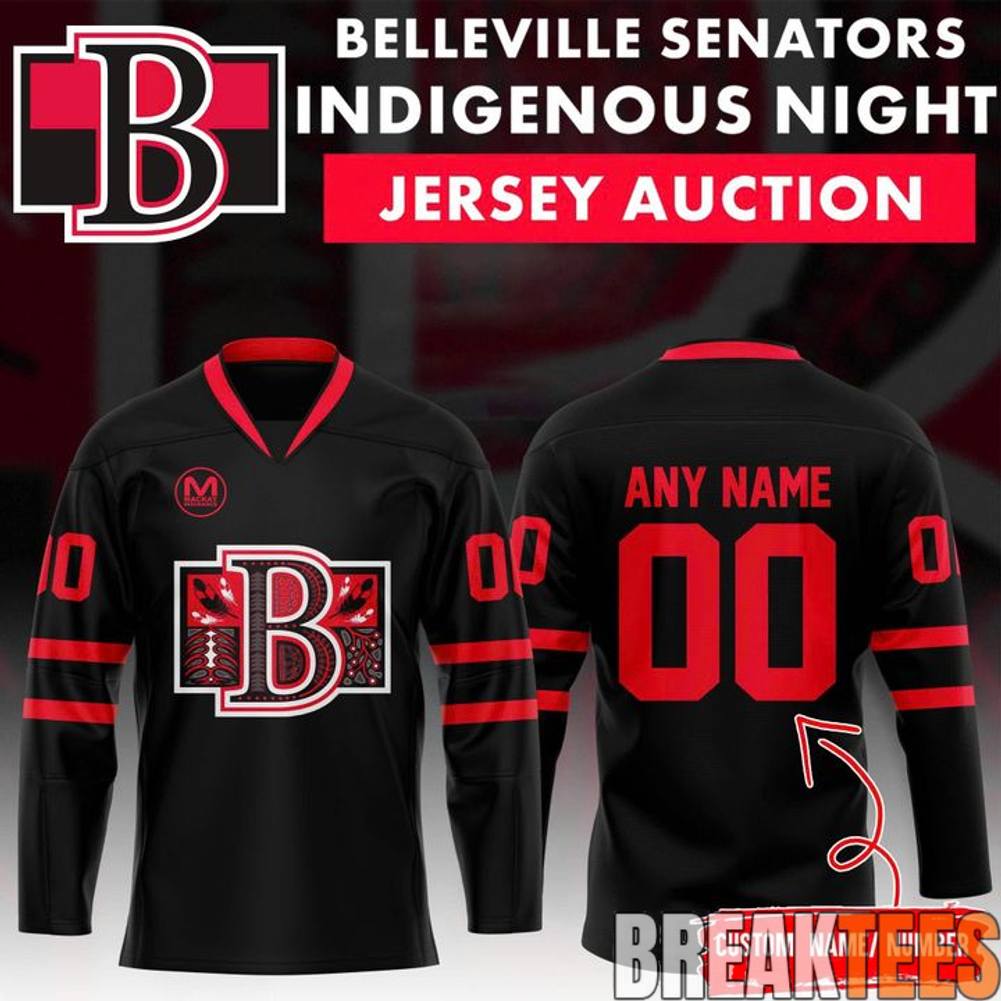 Belleville Senators 2026 Indigenous Community Night Hockey Jersey