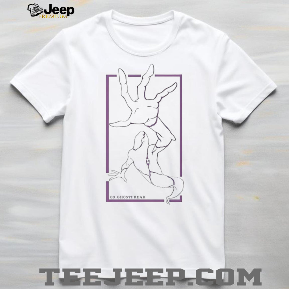 Ben 10 Ghostfreak Alien Minimalist Line Art T Shirt