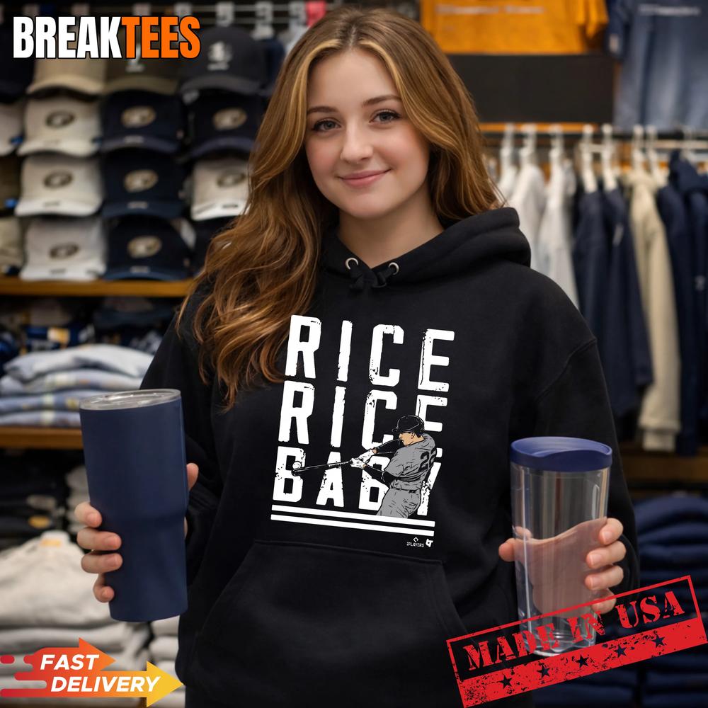 Ben Rice-Rice Rice Baby New York Baseball T-Shirt