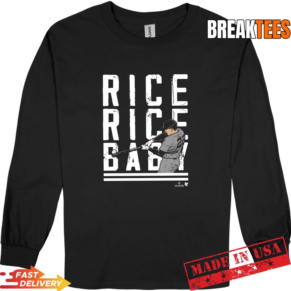 Ben Rice-Rice Rice Baby New York Baseball T-Shirt