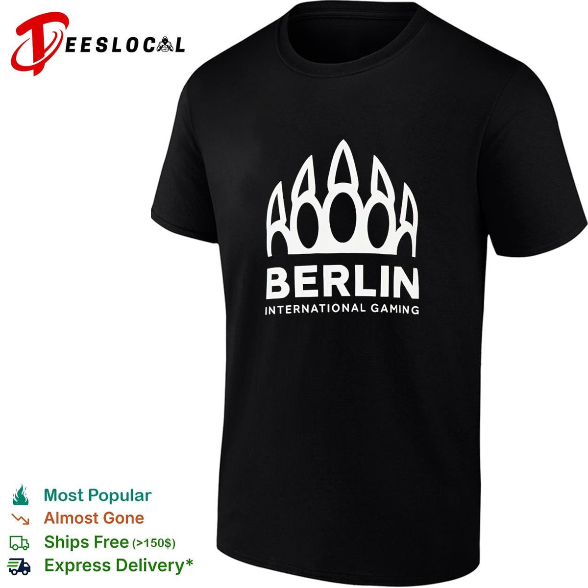 Berlin International Gaming BIG Esports Logo Professional Gaming Organization shirt