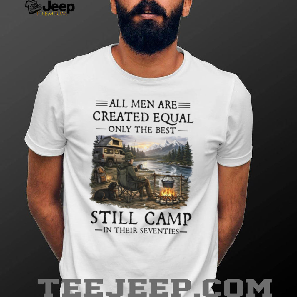 Men Still Camp In Their Seventies Outdoor Shirt