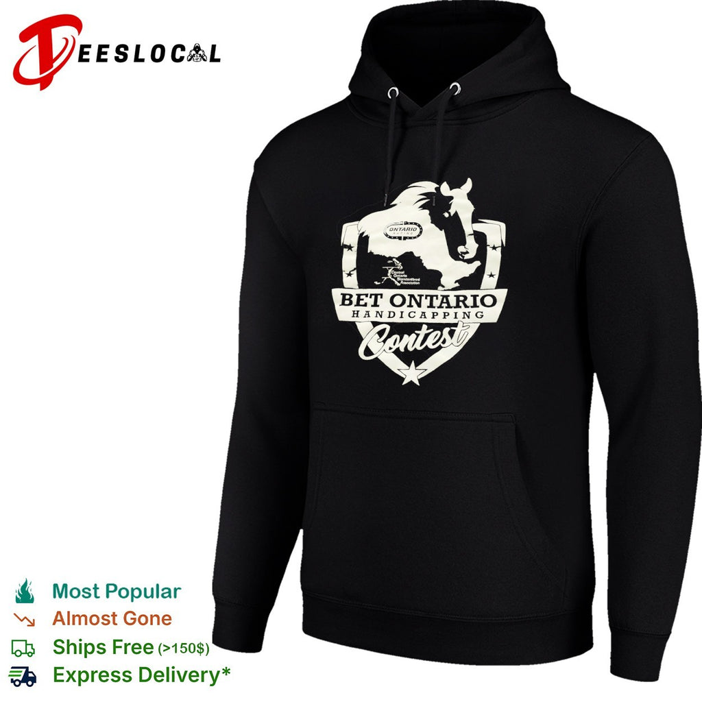 Bet Ontario Handicapping Contest Ontario Racing Central Ontario Standardbred shirt