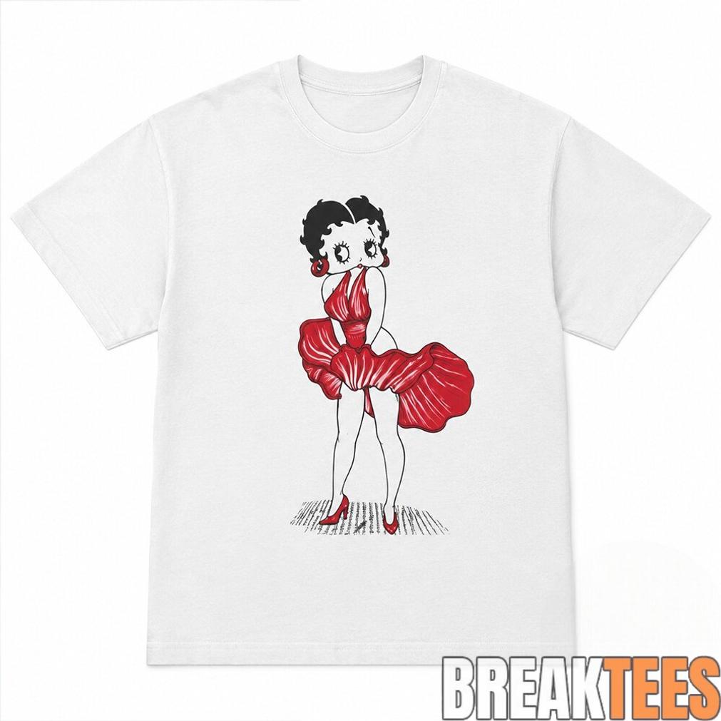 Bieber Justin Betty Boop Marilyn Monroe Shirt In Los Angeles 2026