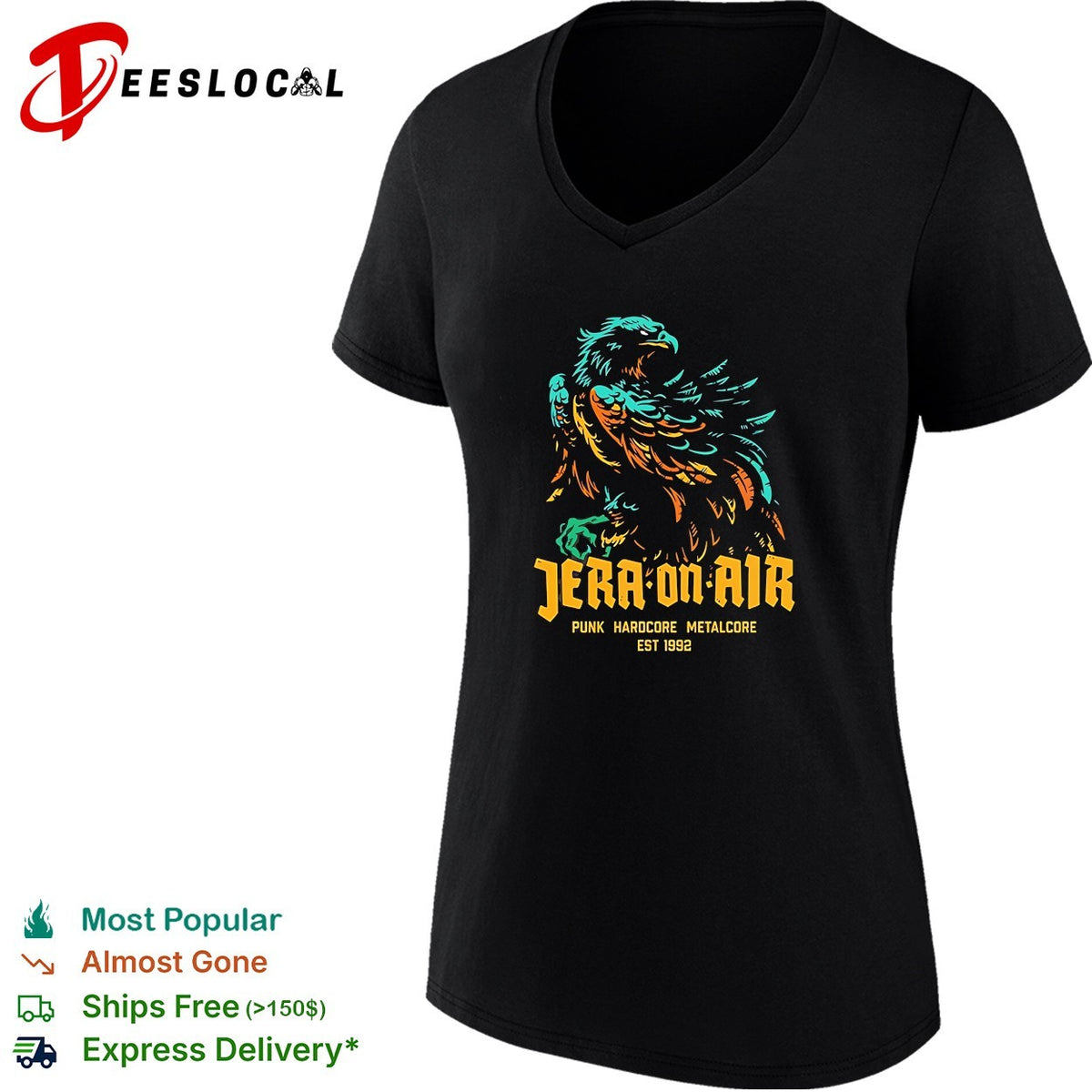 Big Eagle Jera On Air 2026 Festival In Ysselsteyn Netherlands On June 25 26 27 2026 Logo shirt