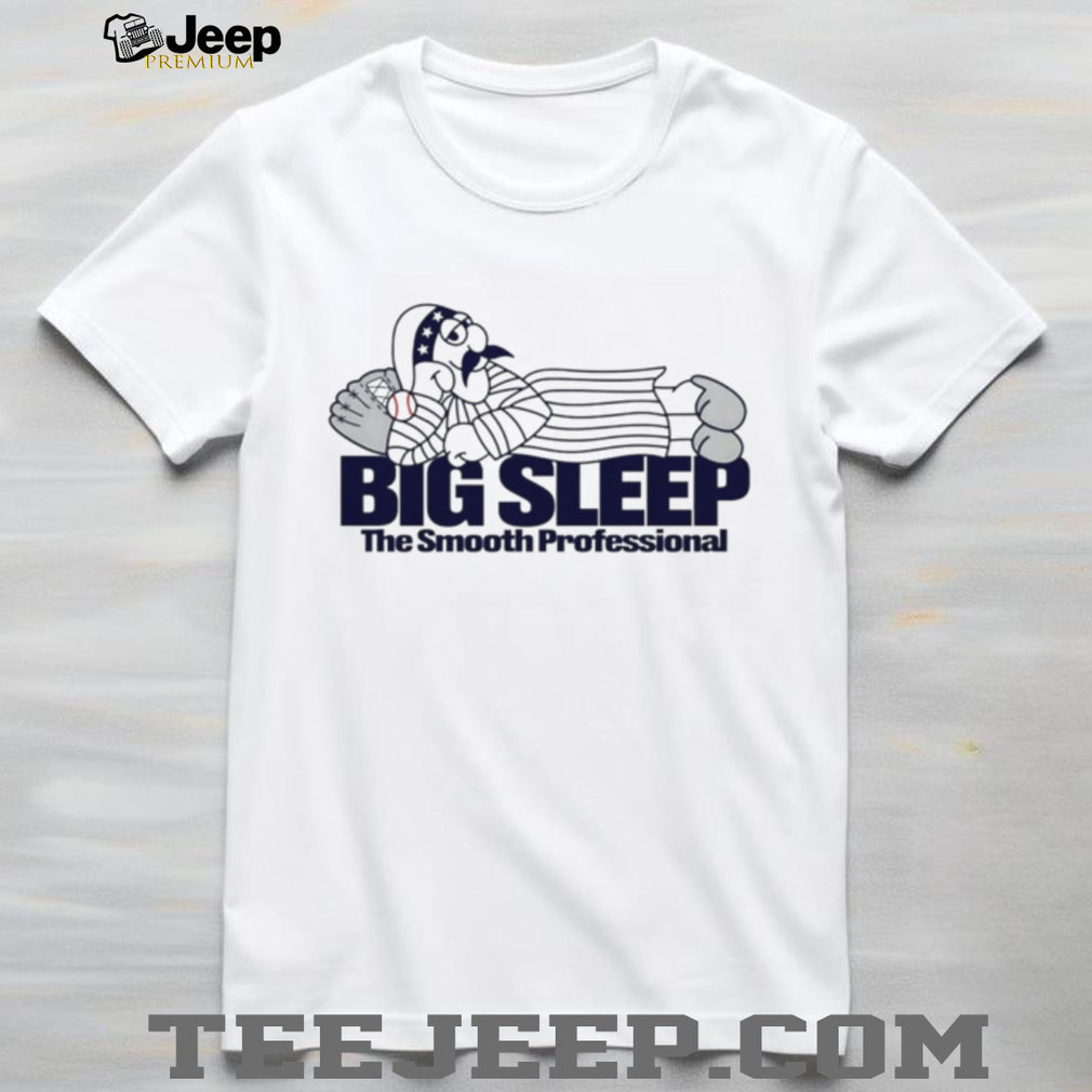 Big Sleep Smooth Professional Funny Baseball Player T Shirt