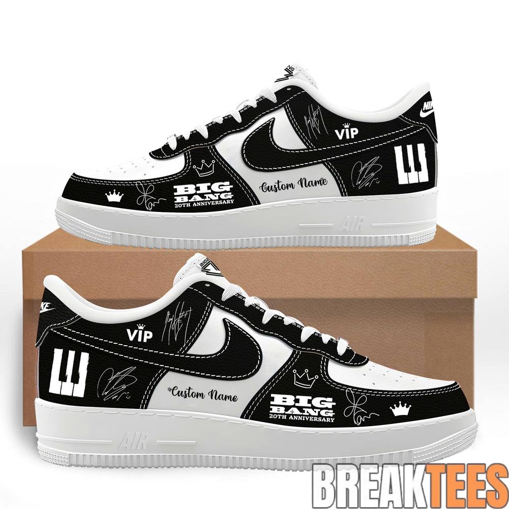 BigBang 20th Anniversary World Tour 26 Custom Air Force 1