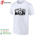 Bigfoot Pacific Northwest camera lens nature forest wilderness adventure shirt