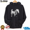 Bigfoot Sasquatch UFO rock on hand Funny shirt