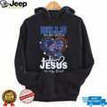 Bills In My Veins Jesus In My Heart Buffalo Football Faith T Shirt