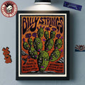 Billy Strings Austin Texas 2025 All Date Poster At Moody Center On December 13 And ACL Live At The Moody Theater On December 14 The Faces Cactus Art Poster Canvas
