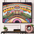 Billy Strings Charlottesville Virginia 2026 Night 1 Gig Poster At John Paul Jones Arena On April 17 2026 Home Decor Poster Canvas