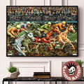 Billy Strings Louisville Kentucky 2025 Night 1 And 2 Combined Poster At KFC Yum Center On December 5 And 6 2025 Horse Racing Art By Miles Tsang Landscape Poster Canvas