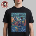 Billy Strings Newark New Jersey 2025 Night 2 Venue Poster At Prudential Center On November 15 2025 Repairer Art T-Shirt
