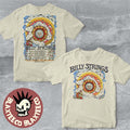 Billy Strings Summer 2026 Tour The Sun Art With Schedule Dates From July To August Two Sided T-Shirt