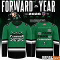 Binghamton Black Bears 2026 FPHL Champions Three-Peat Design Hockey Jersey
