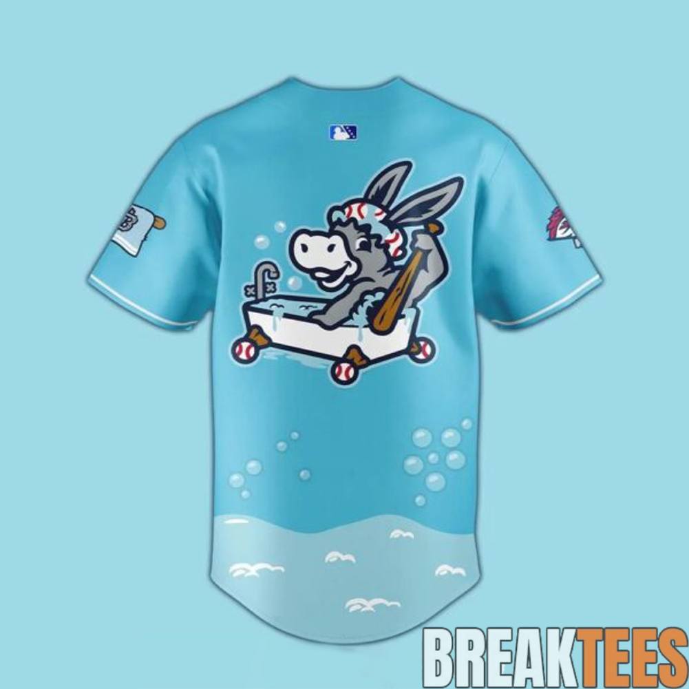 Binghamton Rumble Ponies Bathtub Donkeys Special Jersey