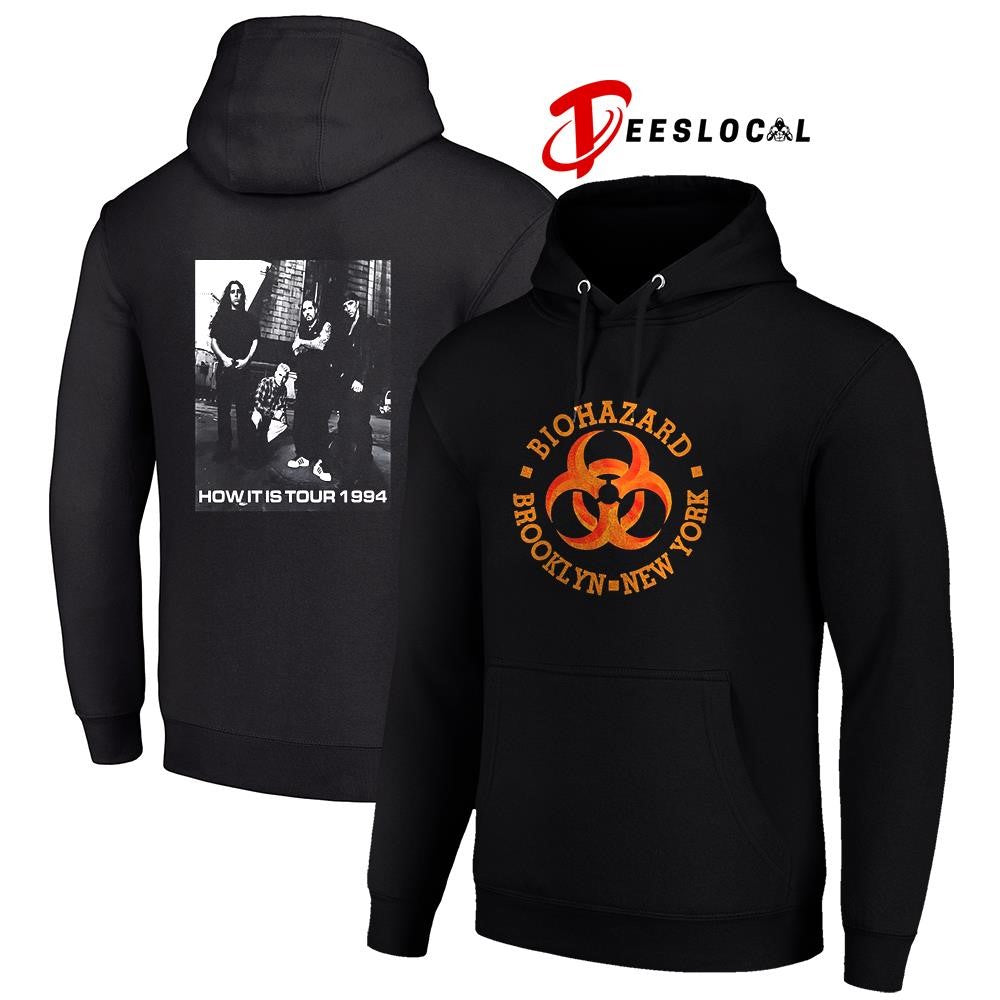 Biohazard Brooklyn New York how it is tour 1994 graphic shirt