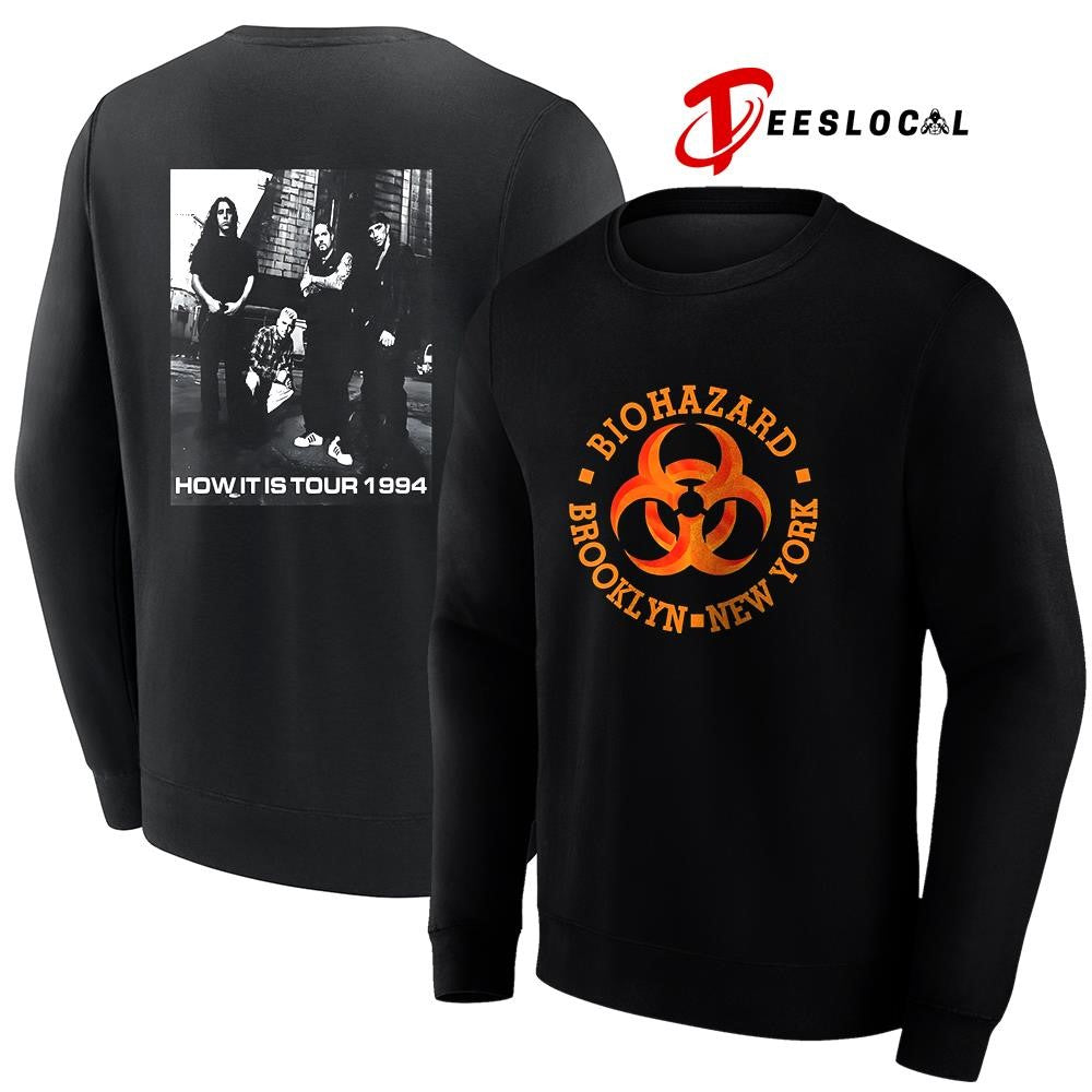 Biohazard Brooklyn New York how it is tour 1994 graphic shirt