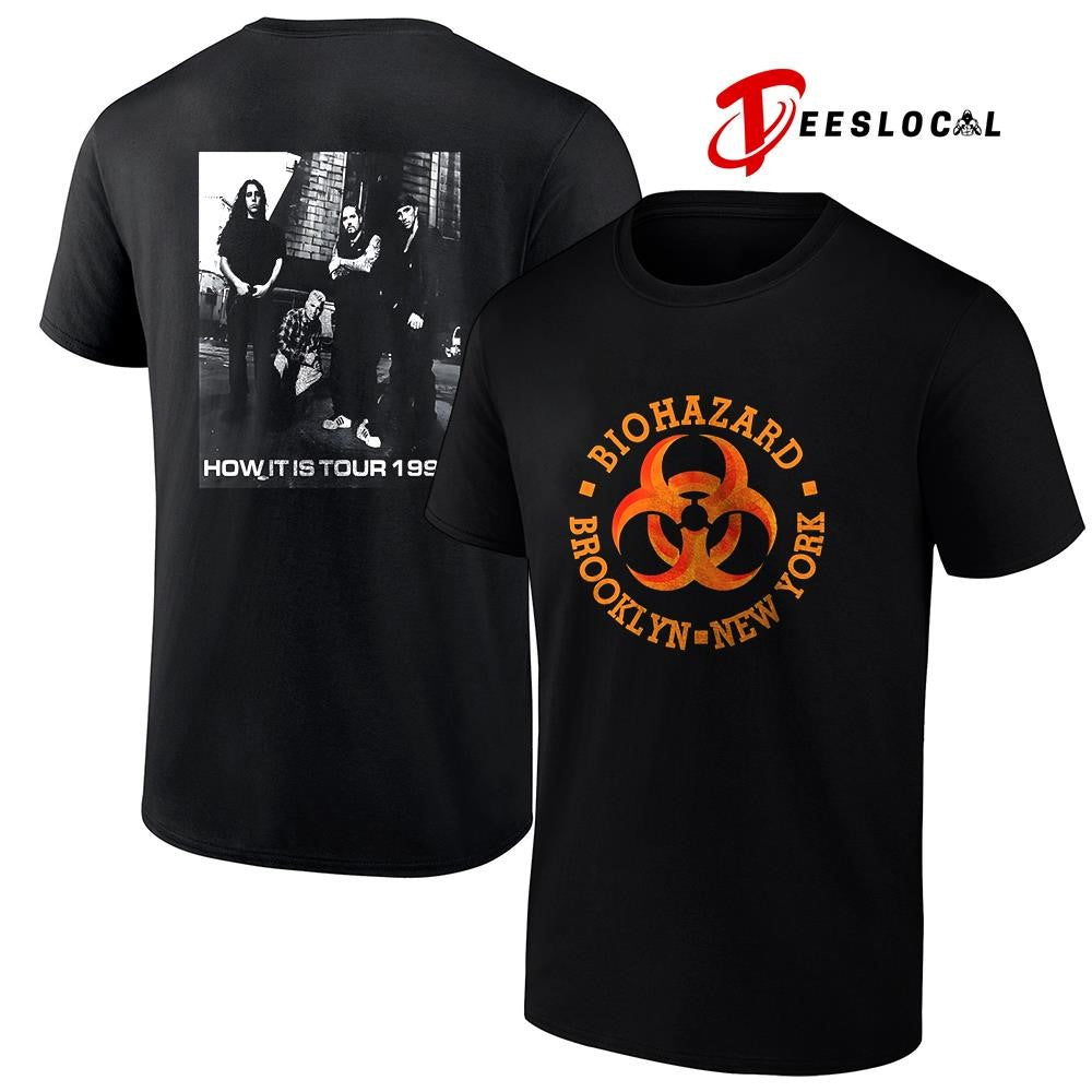 Biohazard Brooklyn New York how it is tour 1994 graphic shirt