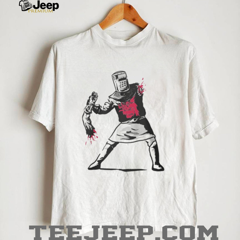 Black Knight Armless Flesh Wound Monty Python Graphic T Shirt