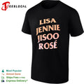 Blackpink Lisa Jennie Jisoo Rose Shirt