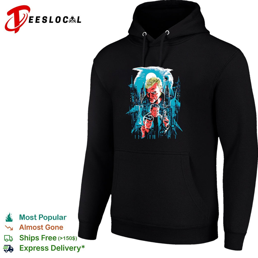Blade Runner Roy Batty Rick Deckard Rachael Tyrell Owl Cyberpunk Sci Fi Art shirt