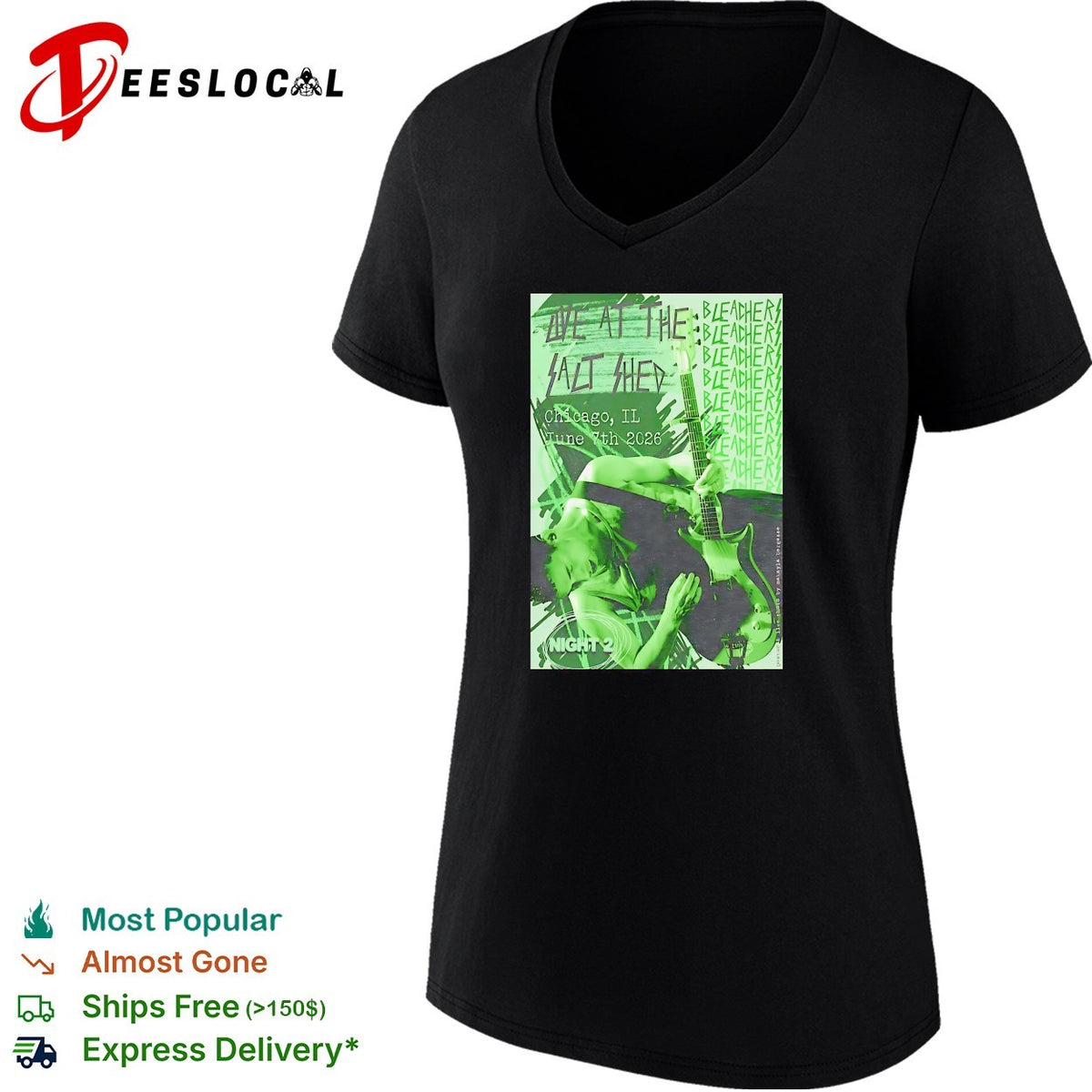 Bleachers Live at the Salt Shed Chicago June 7th 2026 Night 2 Jack Antonoff shirt
