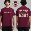Blink-182 2026 Take Off Your Pants and Jacket Anniversary Pop Up Shop Merch The Van Maroon T-Shirt