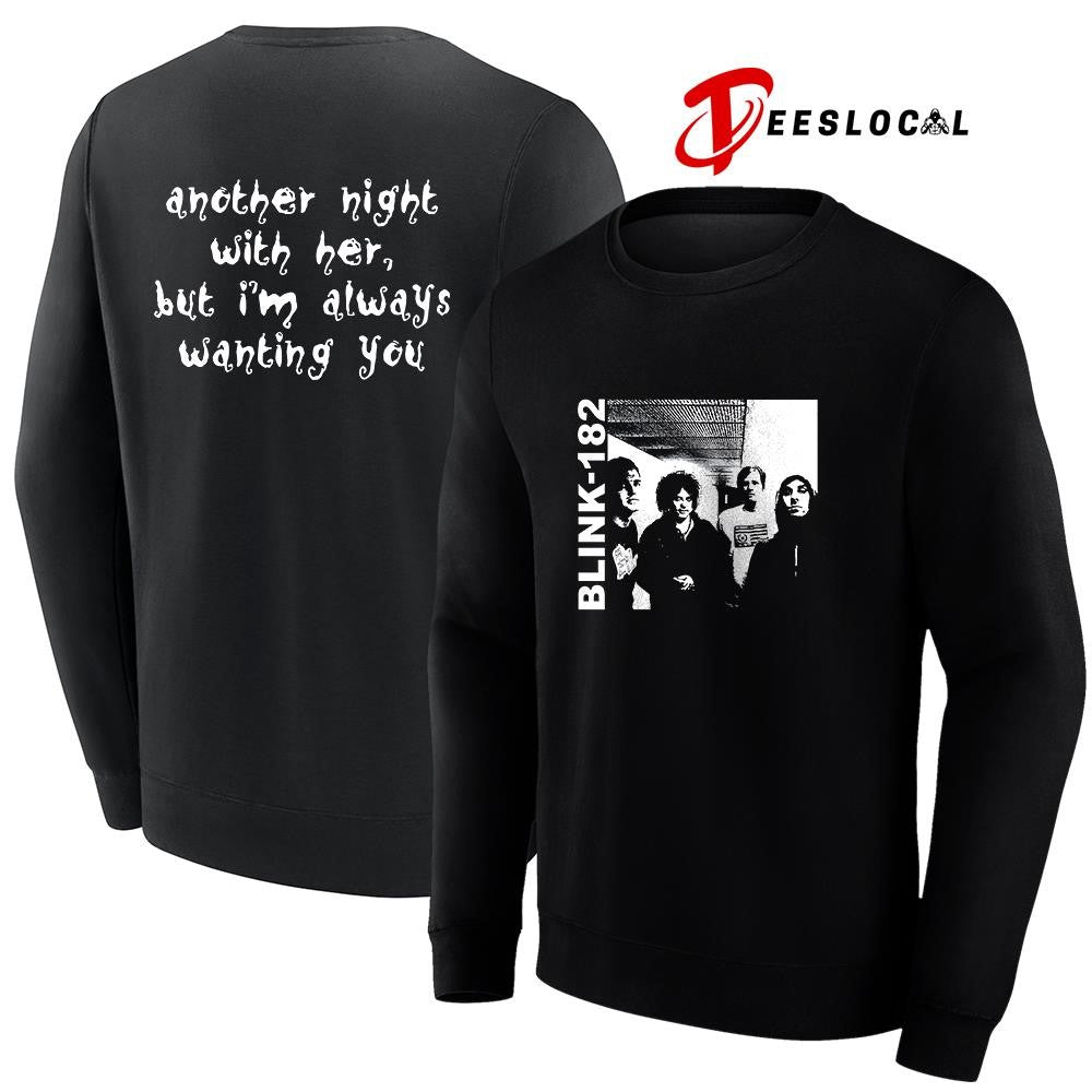 Blink 182 another hight with her but I’m always wanting you vintage shirt
