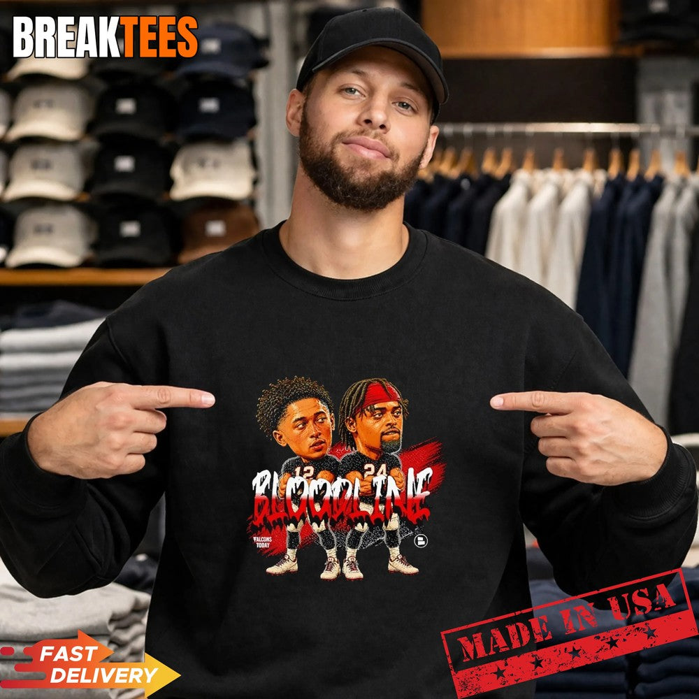 Bloodline 12 and 24 Falcons Today Football T-Shirt