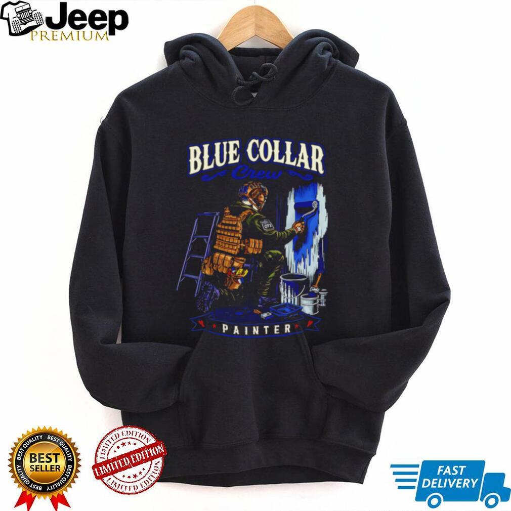 Blue Collar Crew Painter Tactical Workwear Graphic T Shirt