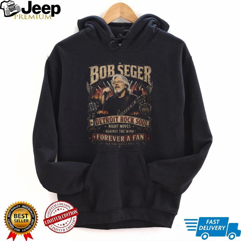 Bob Seger Detroit Rock Soul Forever A Fan Signature Tribute T Shirt