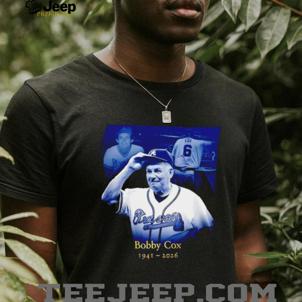 Bobby Cox Atlanta Baseball Legend 1941 2026 Memorial Tribute T Shirt