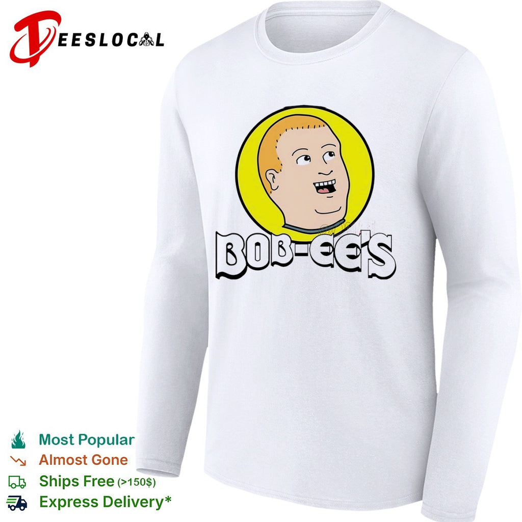 Bobby Hill King of the Hill Bob-ees style Buc-ees shirt