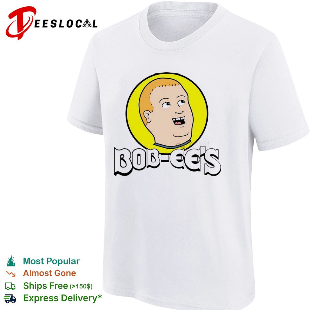 Bobby Hill King of the Hill Bob-ees style Buc-ees shirt