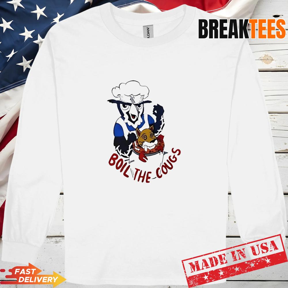 Boil The Cougs Rice Baseball T-Shirt