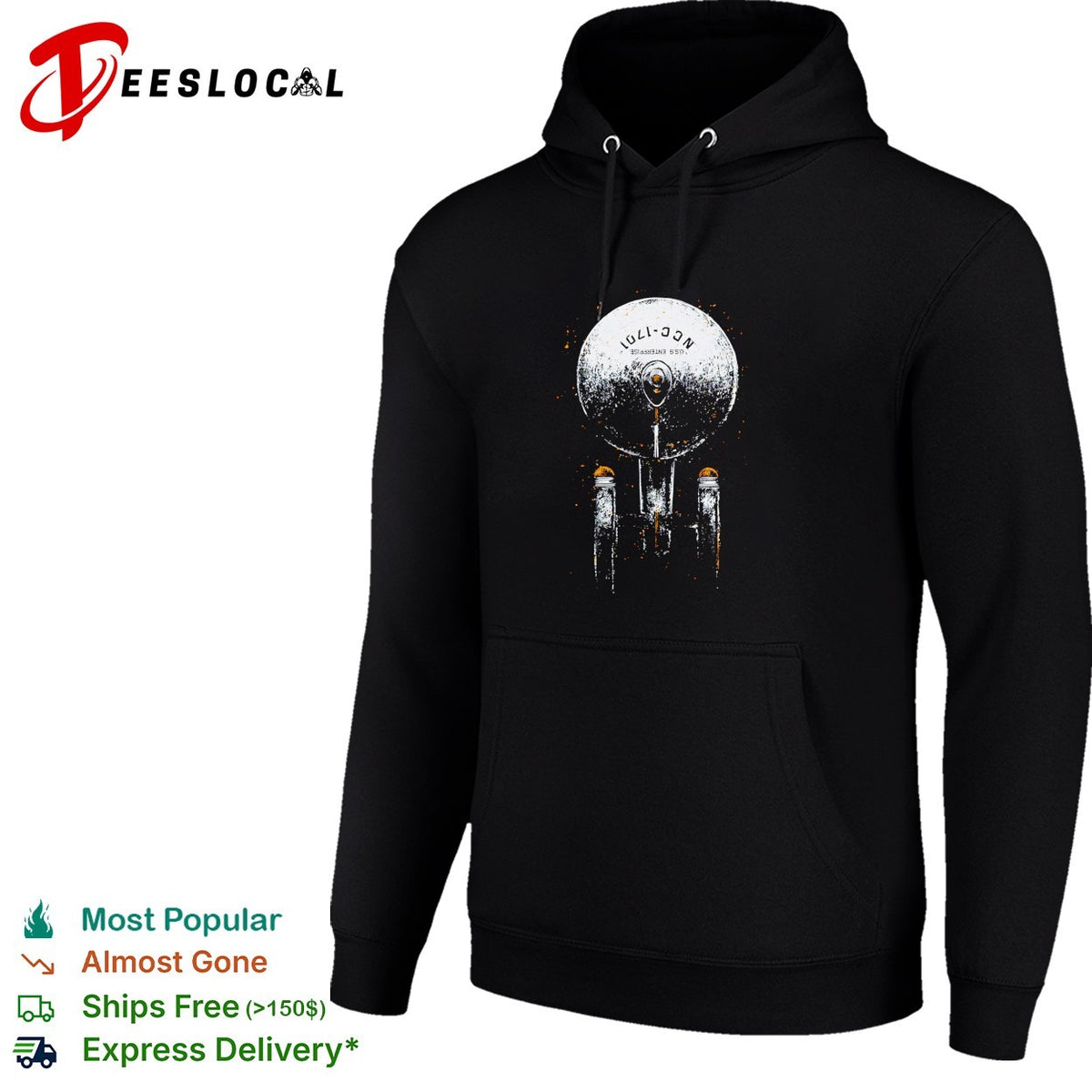 Boldly Go Starship the USS Enterprise shirt