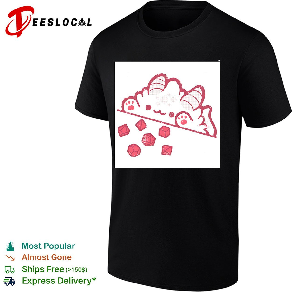 Bongo Cat DnD x Morfina shirt