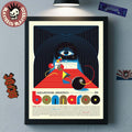 Bonnaroo Music And Arts Festival 2026 Official Merch Commemorative Poster In Manchester Tennessee From June 11 To 14 2026 By Sandro Rybak Poster Canvas