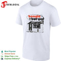 Boogie Burger retro skeleton chef diner sign retro shirt