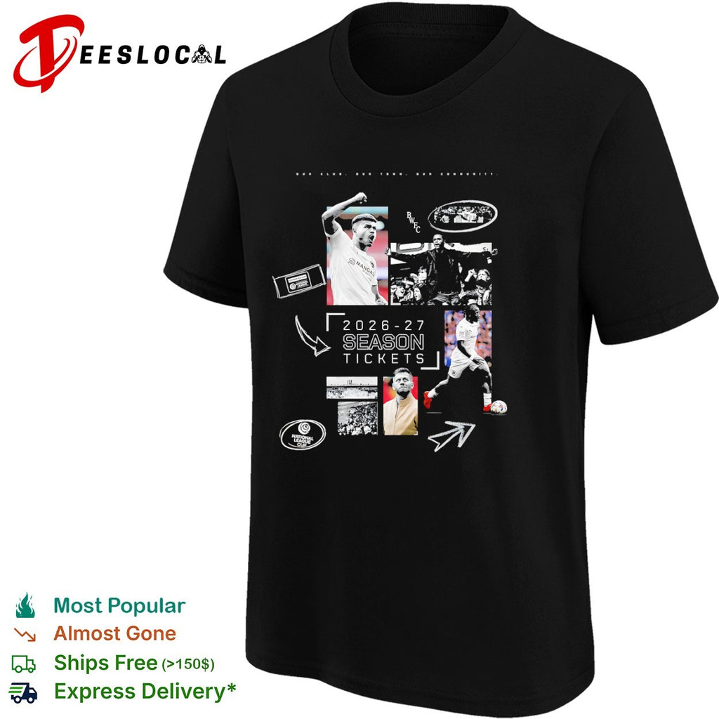 Boreham Wood FC 2026 27 Season Tickets National League Club Our Town Community shirt