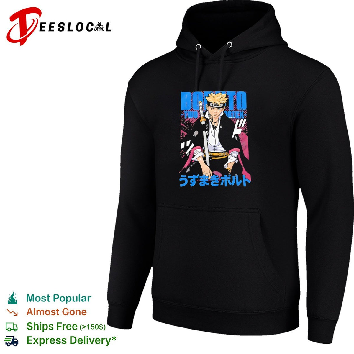 Boruto Two Blue Vortex Uzumaki Boruto Anime Manga Japanese shirt