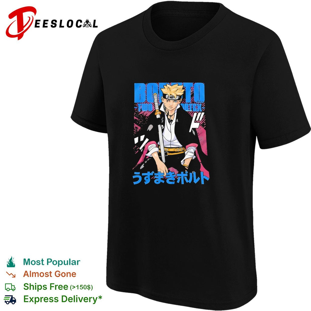Boruto Two Blue Vortex Uzumaki Boruto Anime Manga Japanese shirt